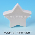 Creative white porcelain home decoration in star shape